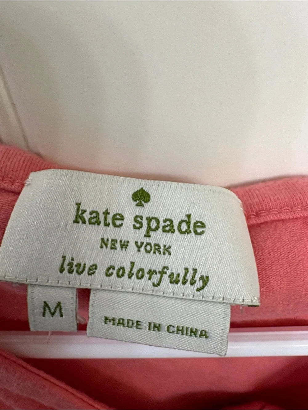 Kate‎ Spade Women's Coral Knot-Back Sleeveless Top Blouse